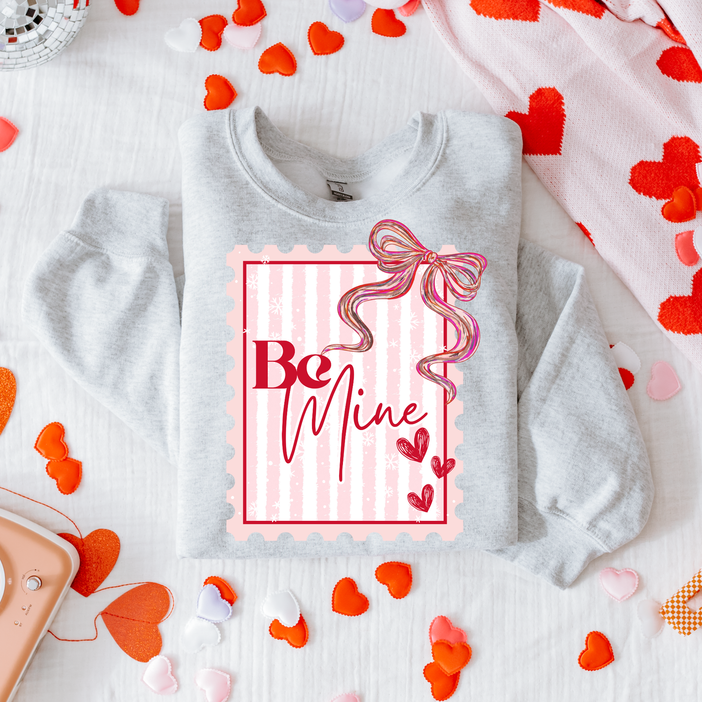 Be Mine Stamp Crewneck