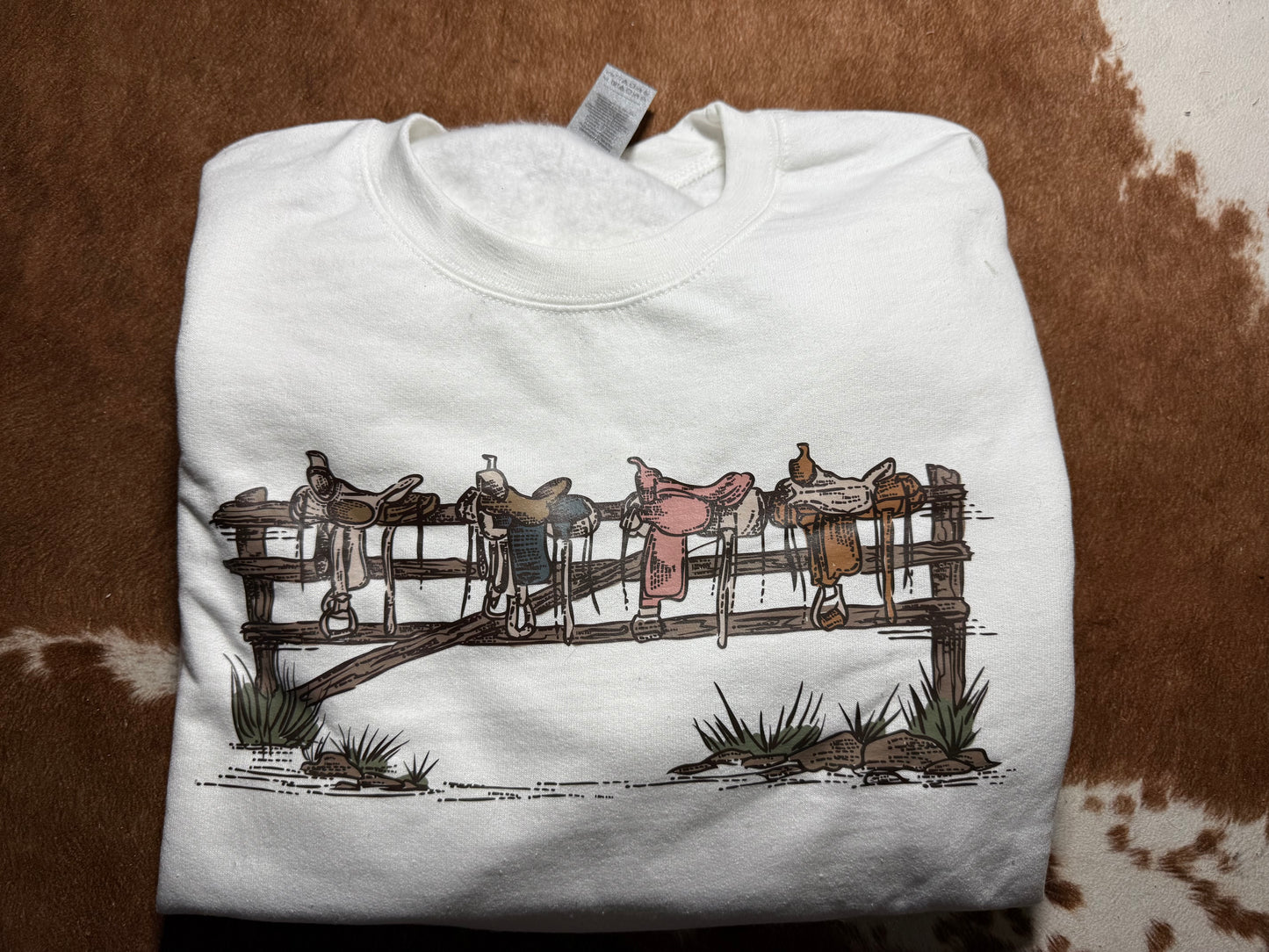 Saddles Crewneck