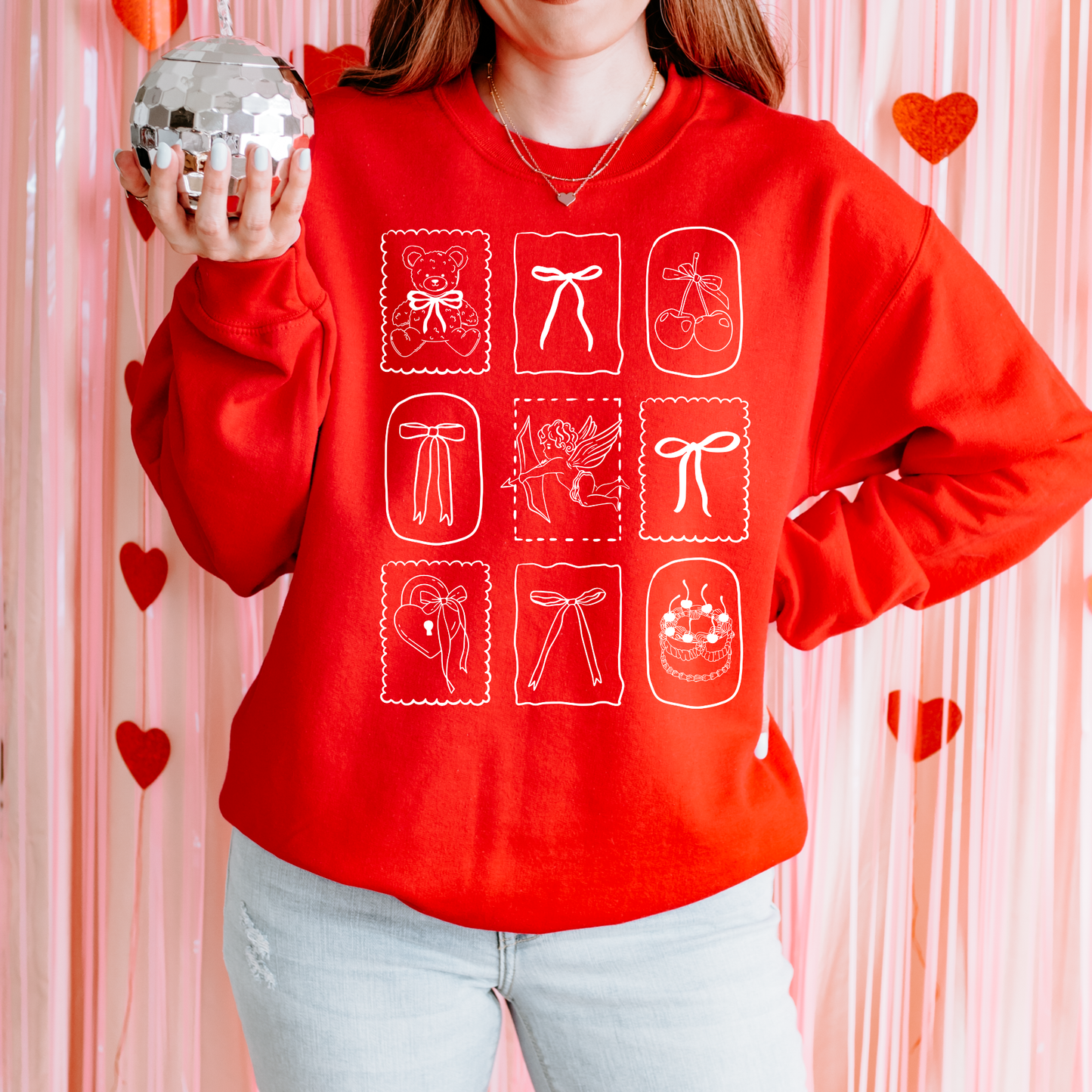 Bow Collage Crewneck