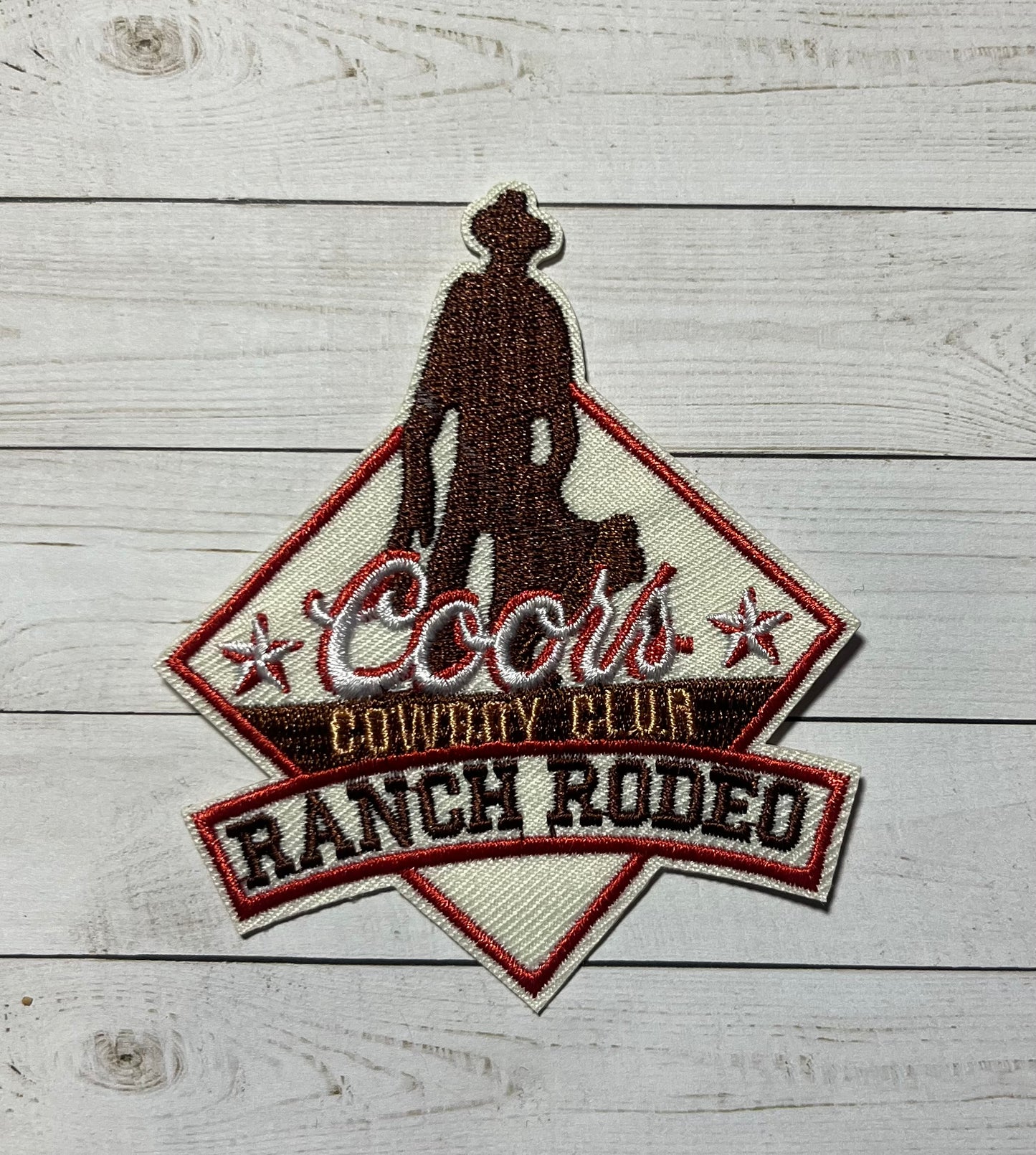 Coors Cowboy Club Ranch Rodeo Patch