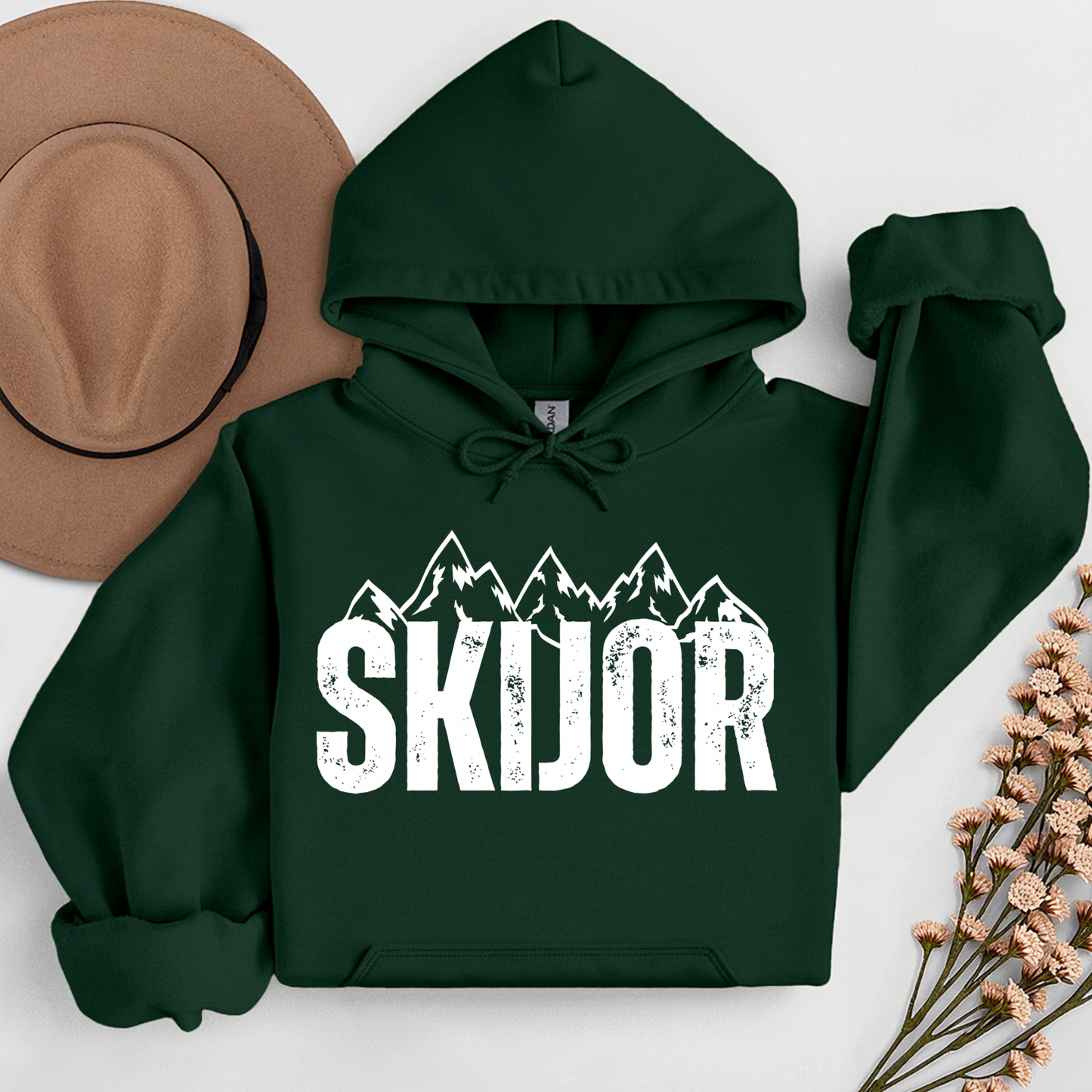 Skijor Hoodie (White Logo)