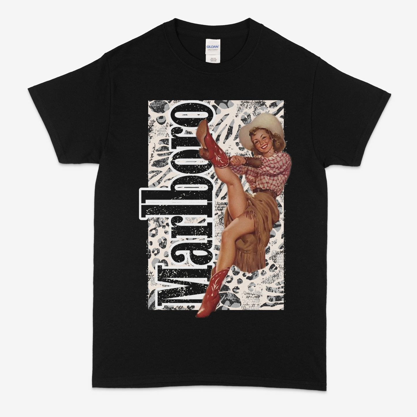 Marlboro Vintage Cowgirl T-shirt (Made to Order)