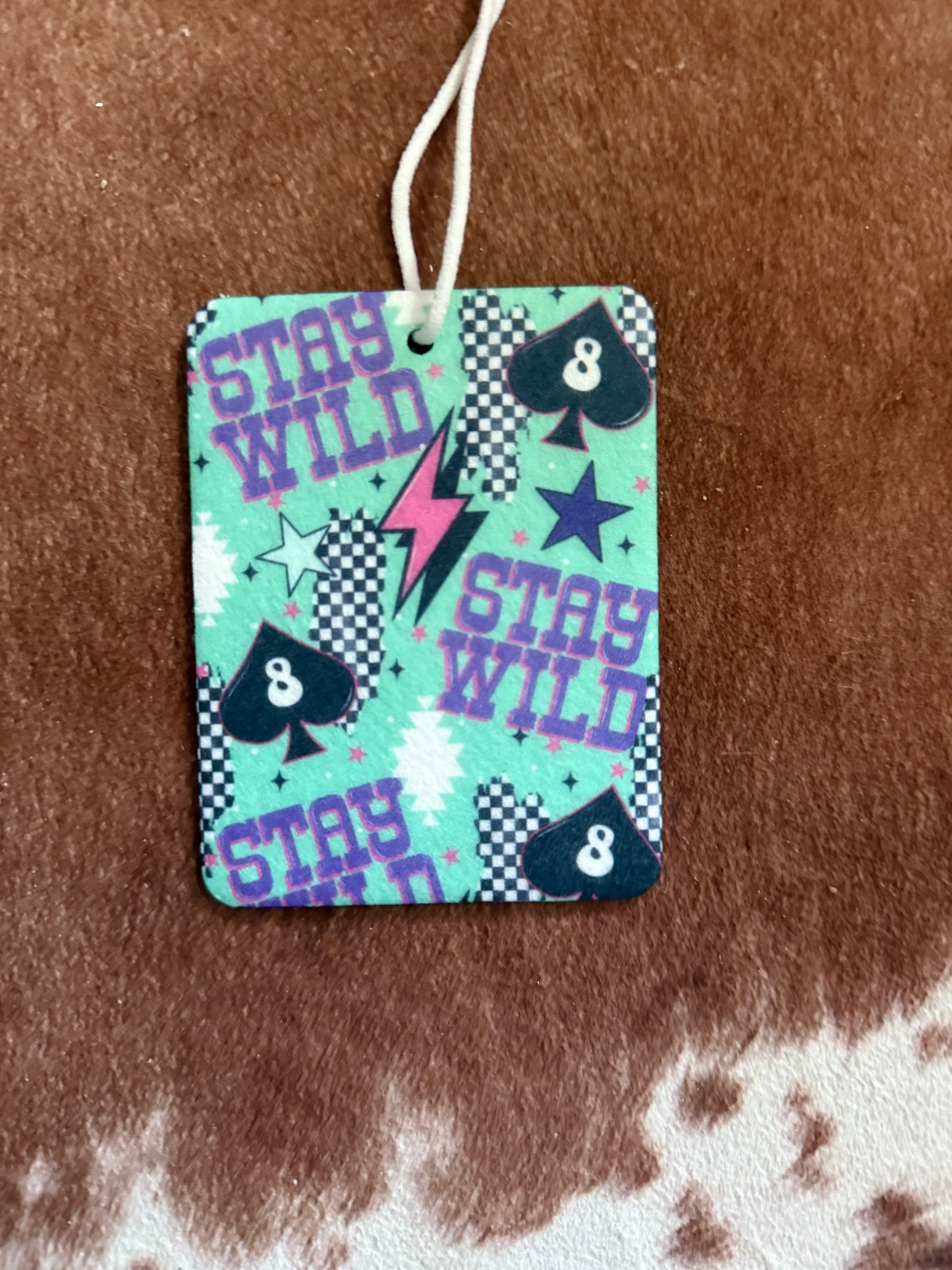 Stay Wild Car Freshener