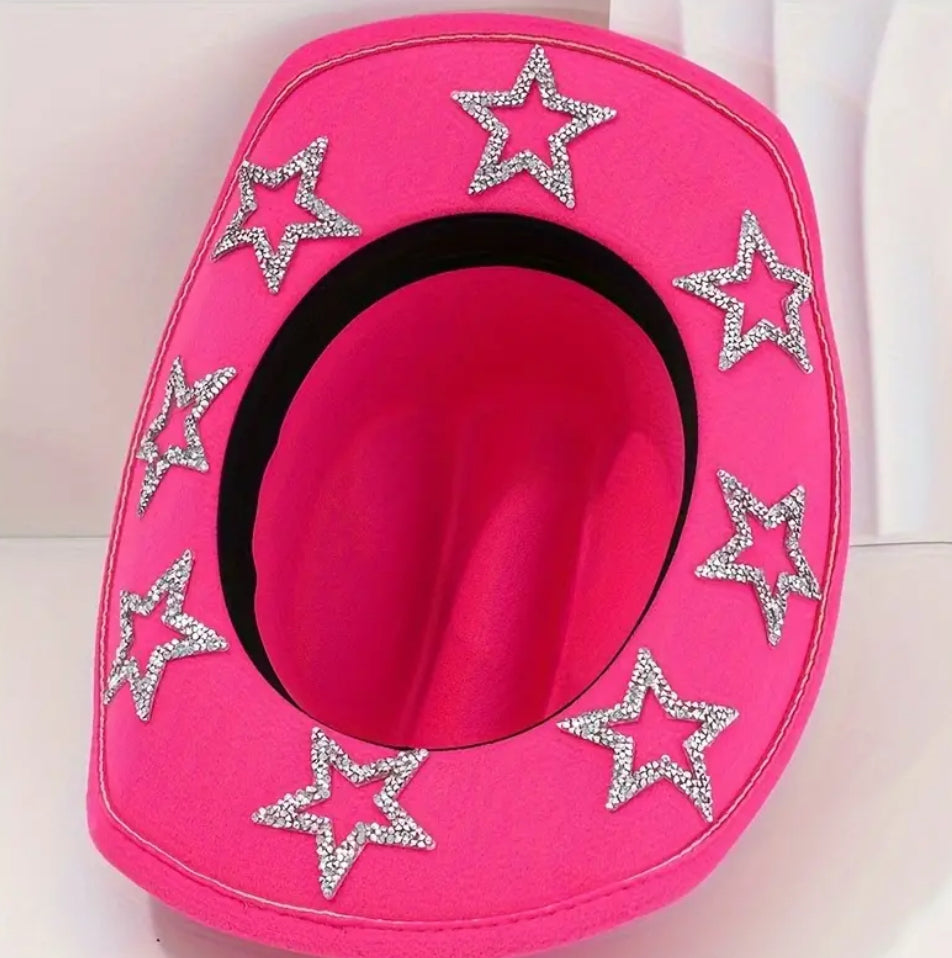 Sparkly Star Cowboy Hat