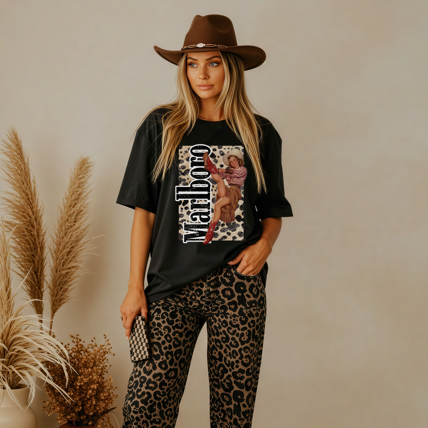 Marlboro Vintage Cowgirl T-shirt (Made to Order)