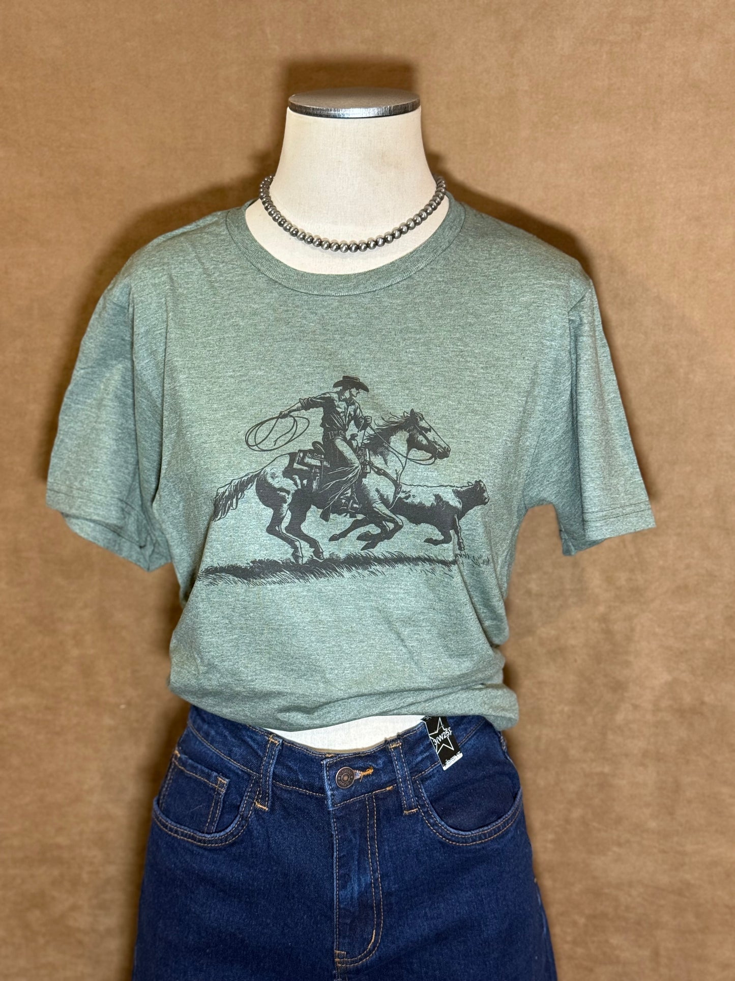 High Plains Heeler Retro T-shirt
