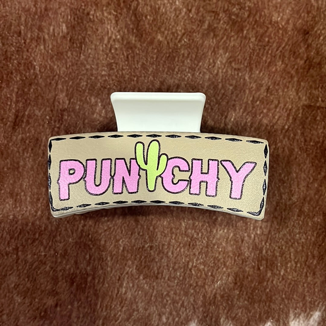 Punchy Claw Clip