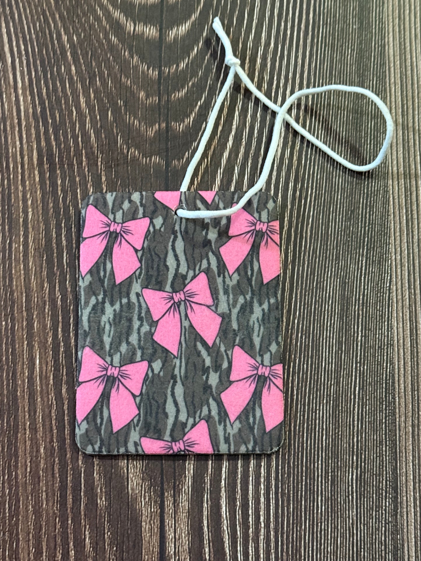 Camo & Bows Car Freshener