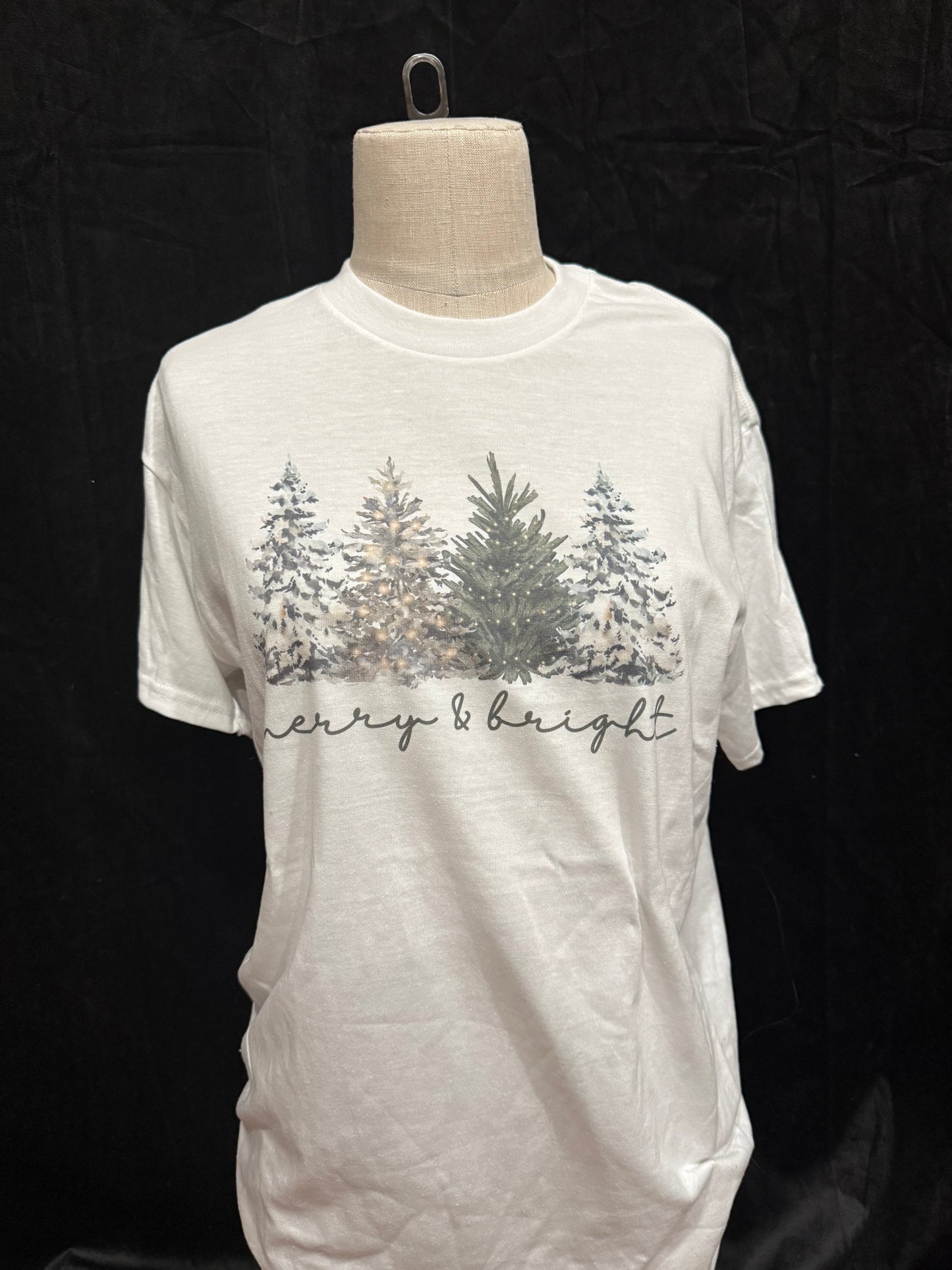 Merry & Bright Retro T-shirt