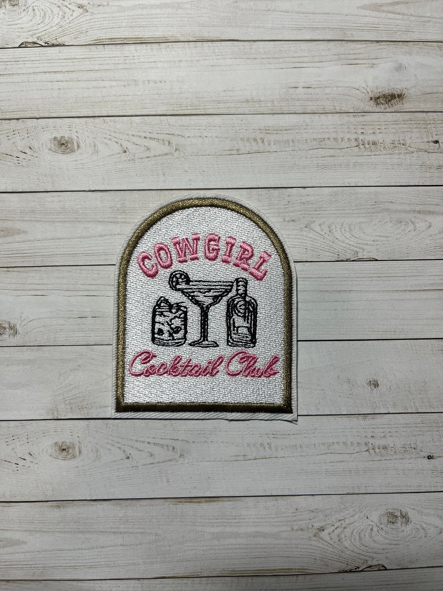 Cowgirl Cocktail Club Patch