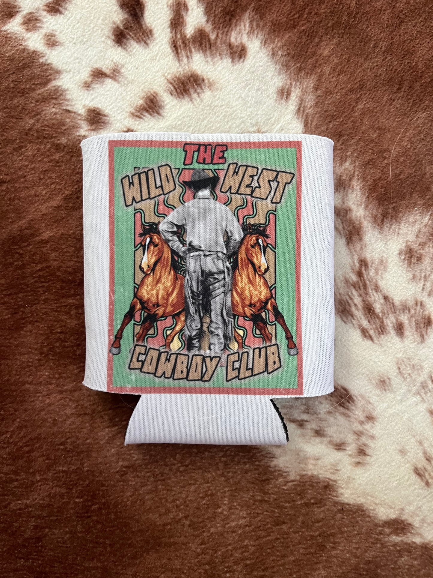 Wild West Cowboy Club Koozie