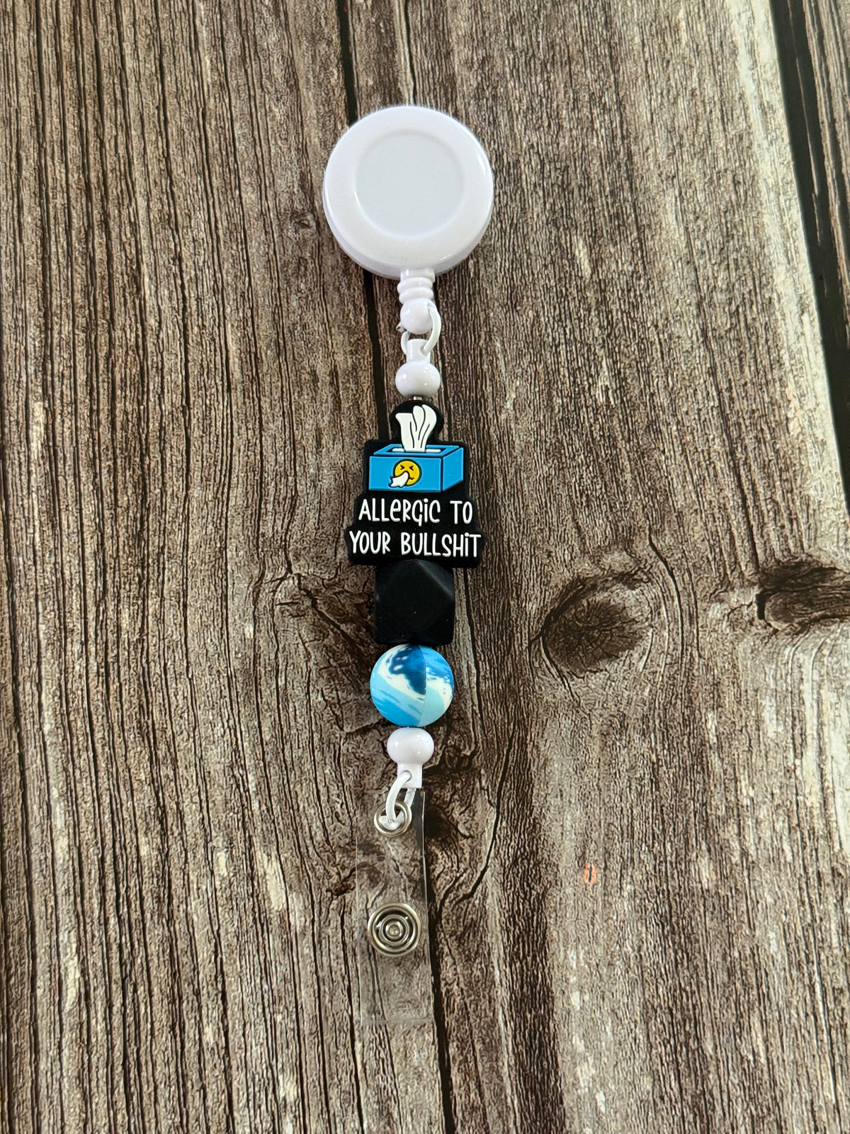 Black Allergic to Your Bullshit Badge Reel