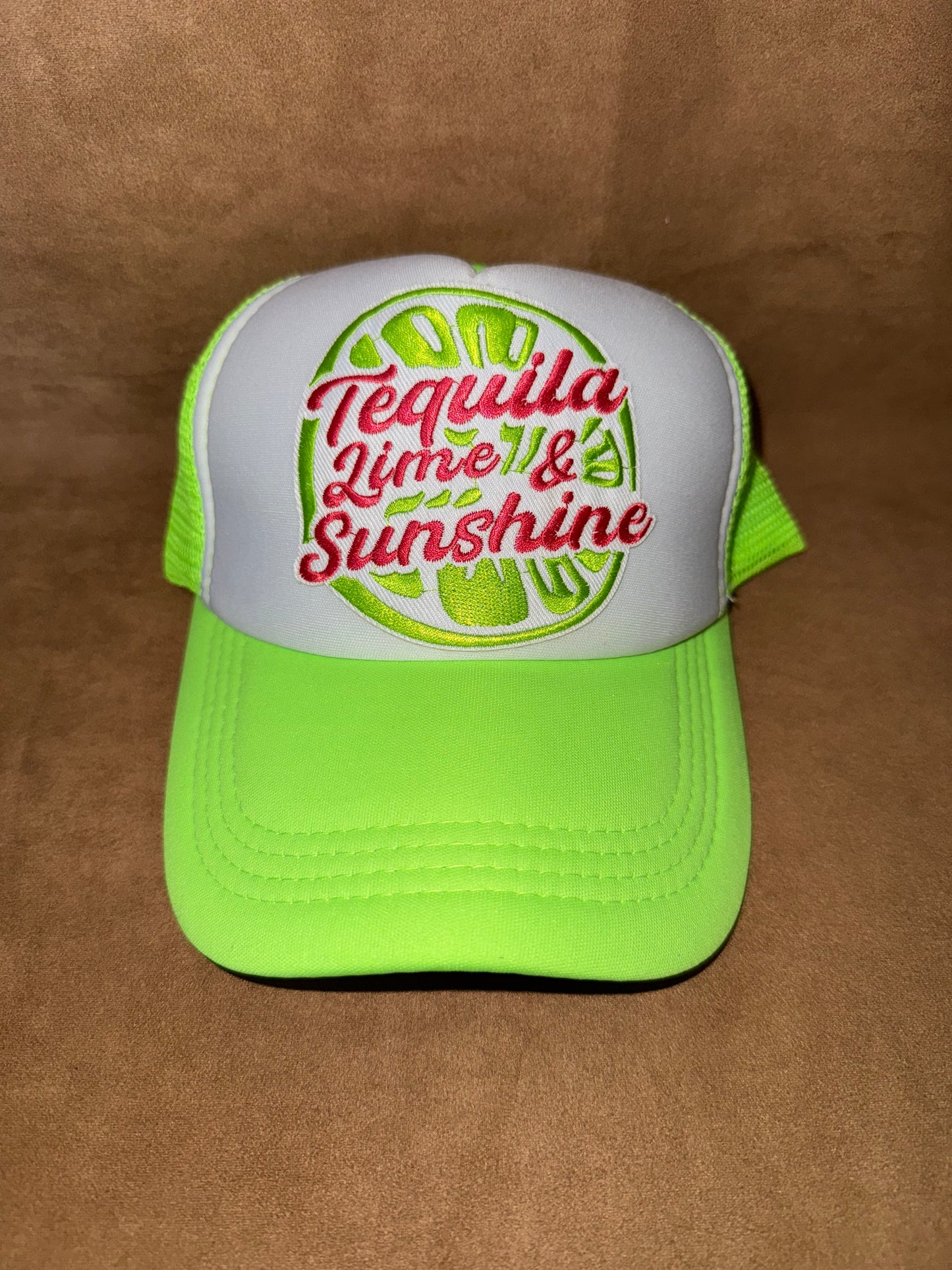 Tequila Lime and Sunshine Trucker Cap