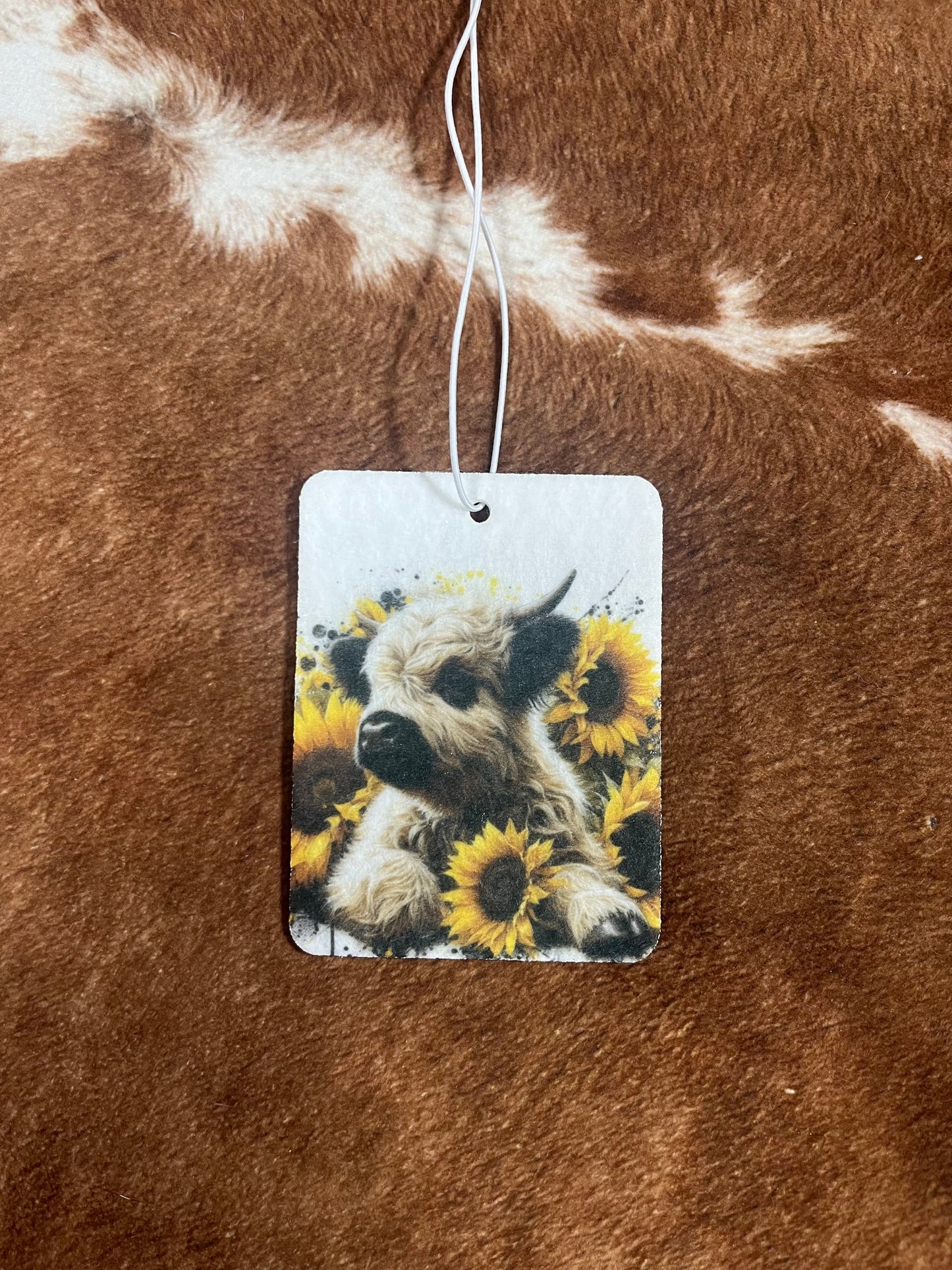 Little Highland Cow Car Freshener