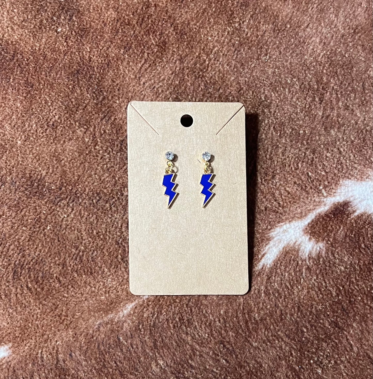 Coloured Lightning Earrings