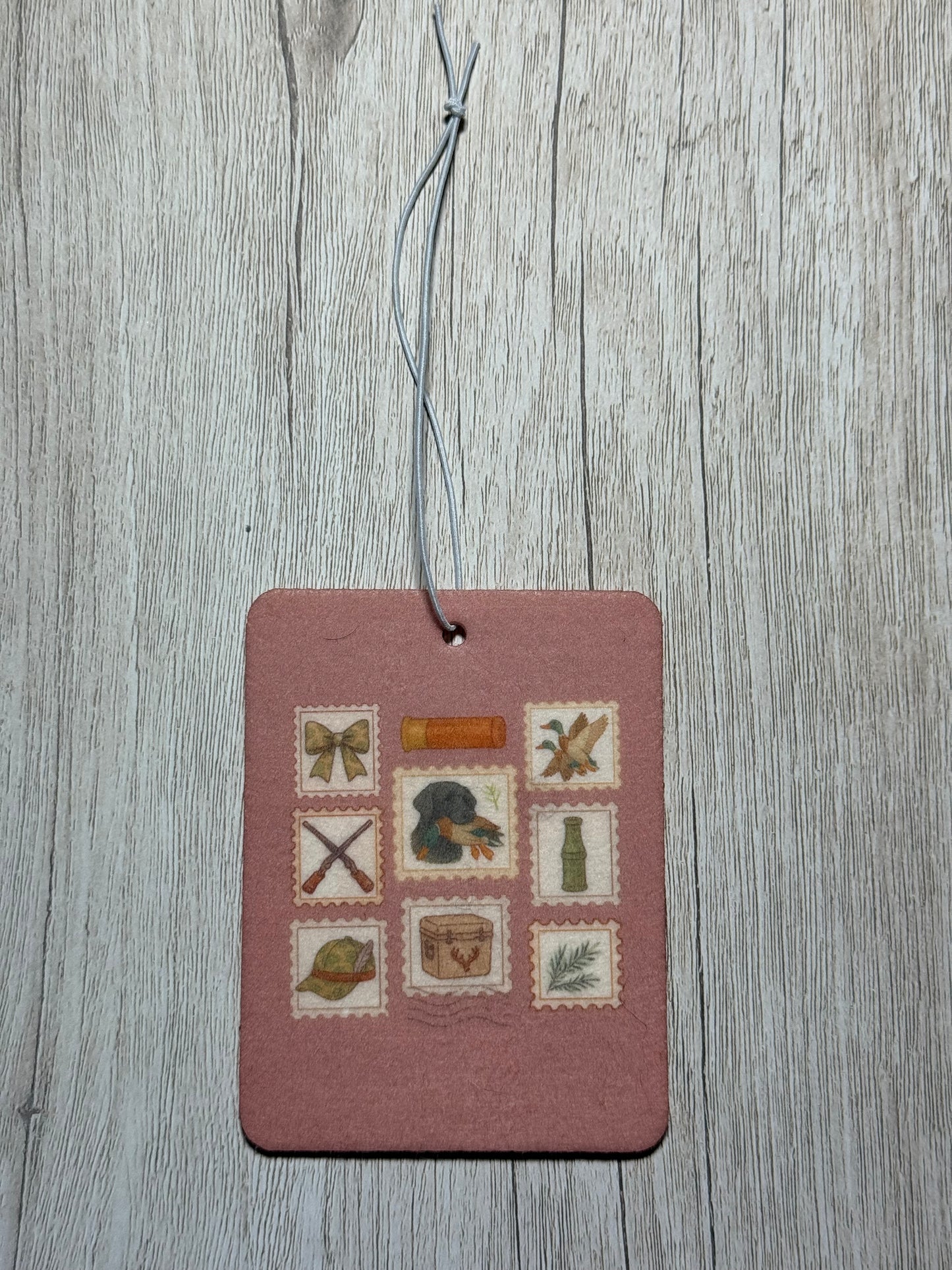 Hunting Stamps Car Freshener