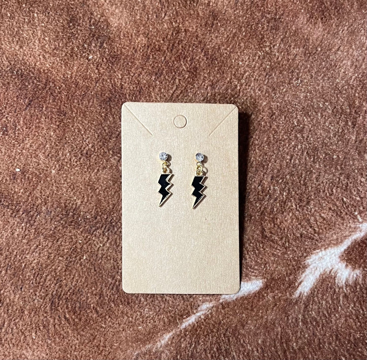 Coloured Lightning Earrings
