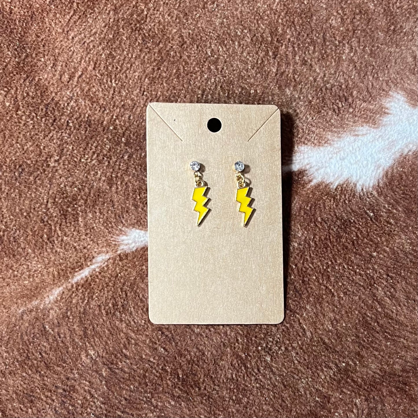 Coloured Lightning Earrings