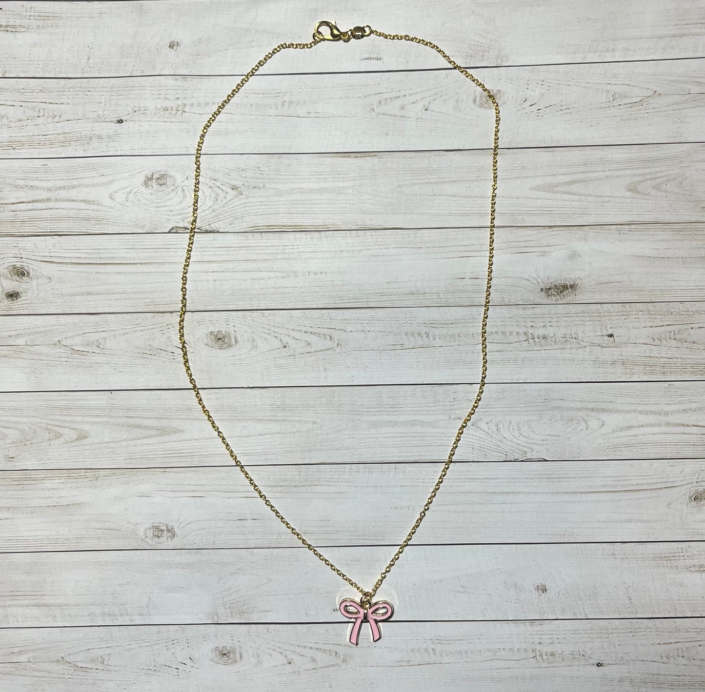 Bow Necklace