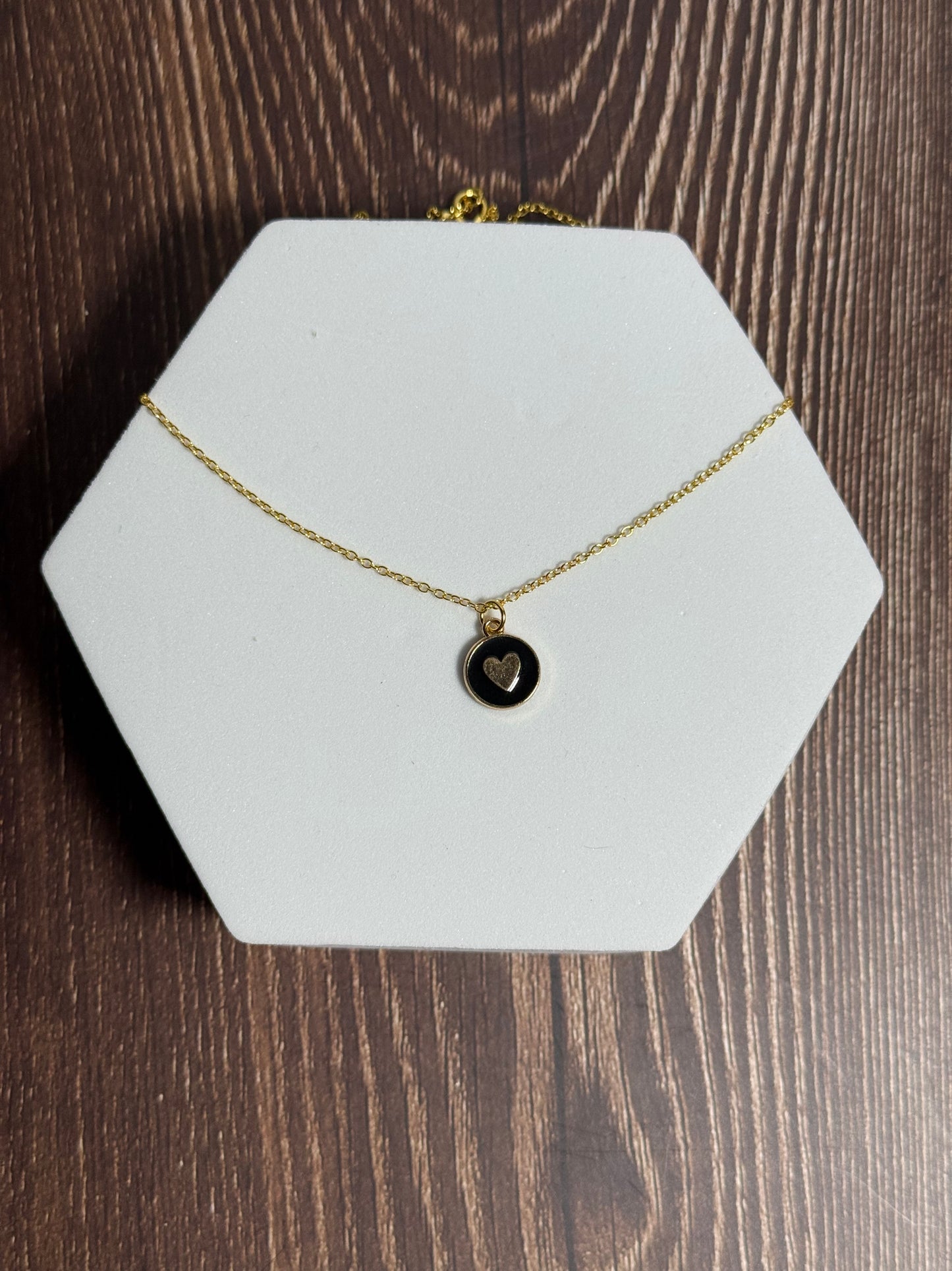 Round Heart Necklace