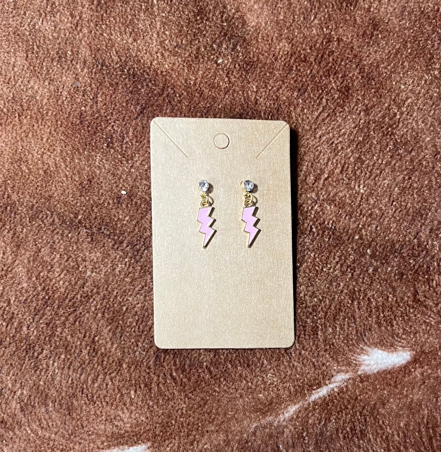 Coloured Lightning Earrings