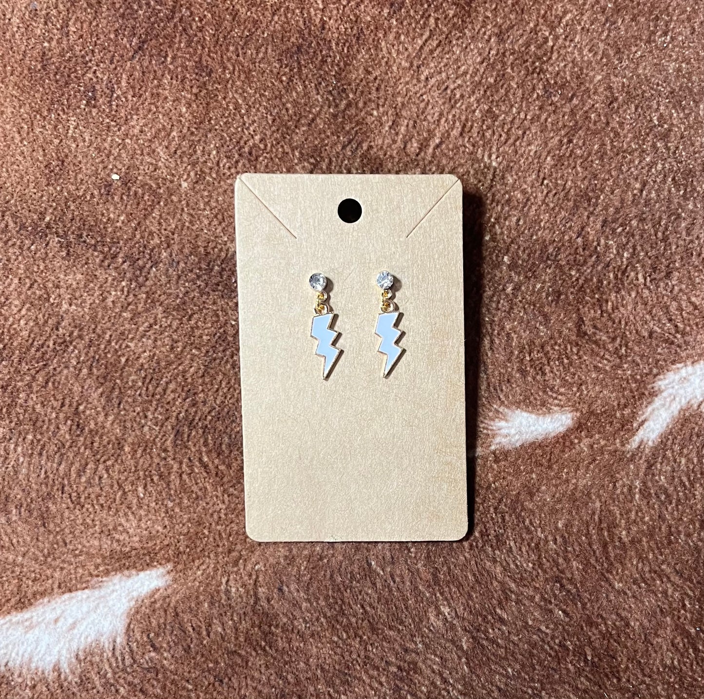 Coloured Lightning Earrings