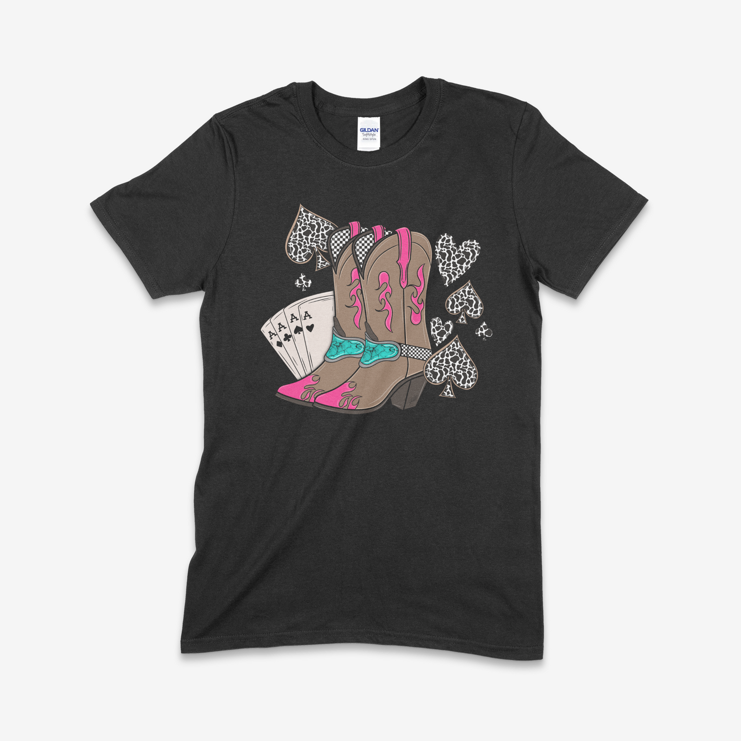 Boots and Aces T-shirt (Made to Order)