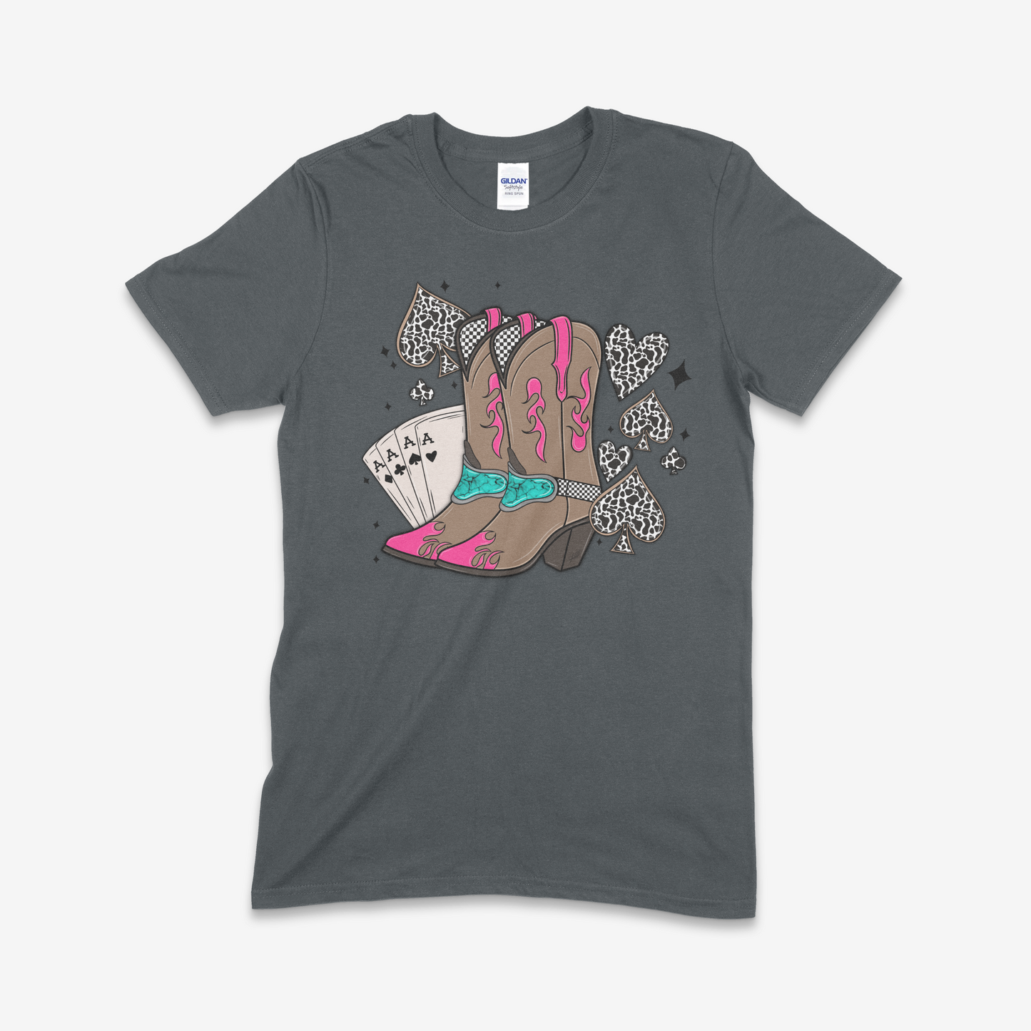 Boots and Aces T-shirt (Made to Order)