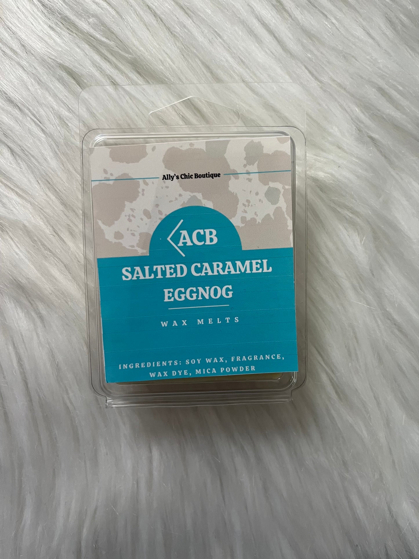Salted Caramel Eggnog Wax Melts