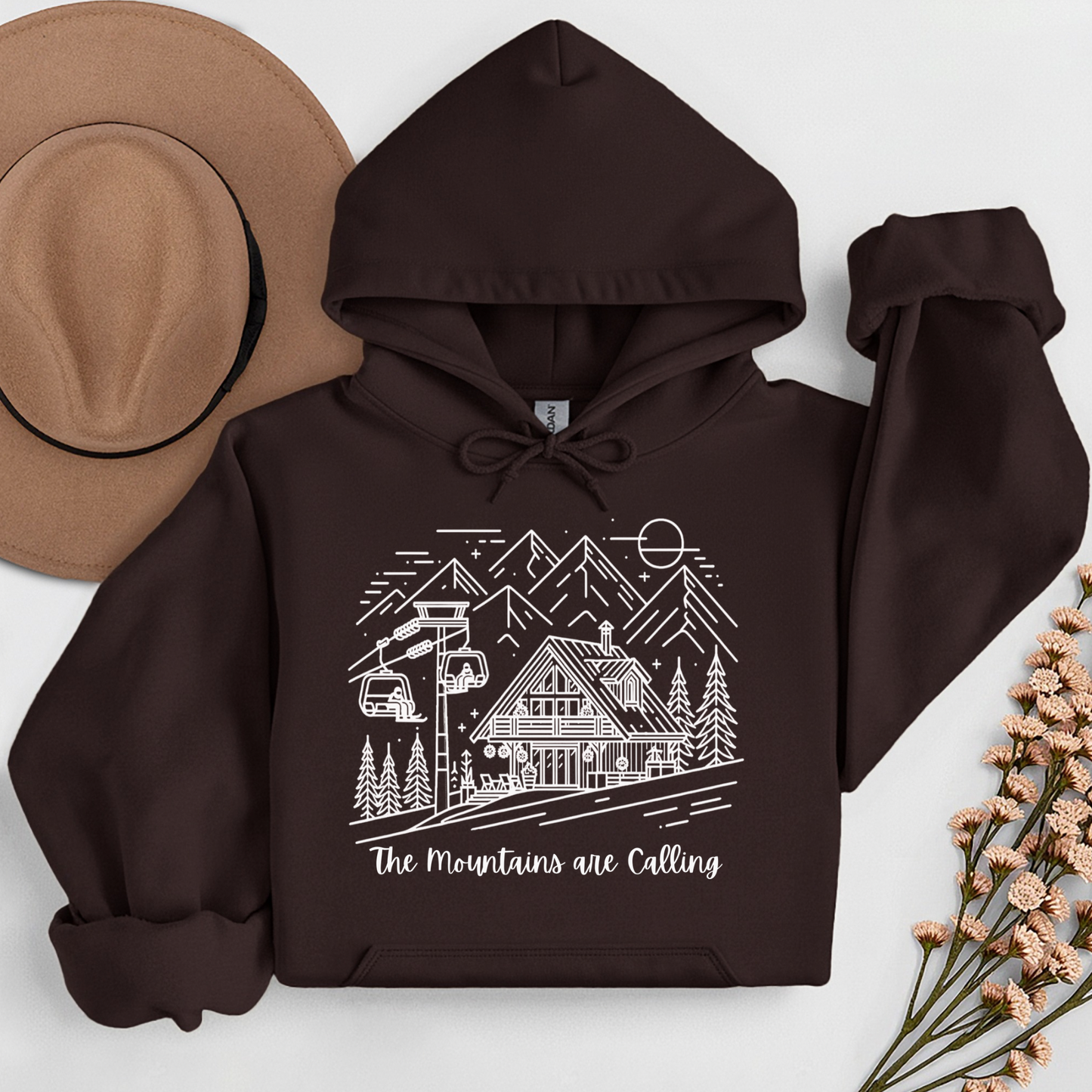 The Mountains are Calling Hoodie