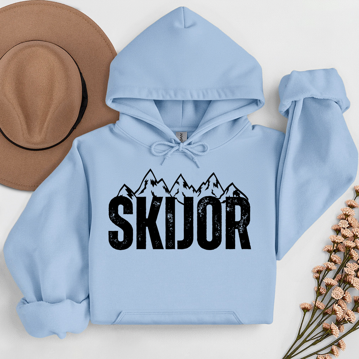 Skijor Hoodie (Black Logo)