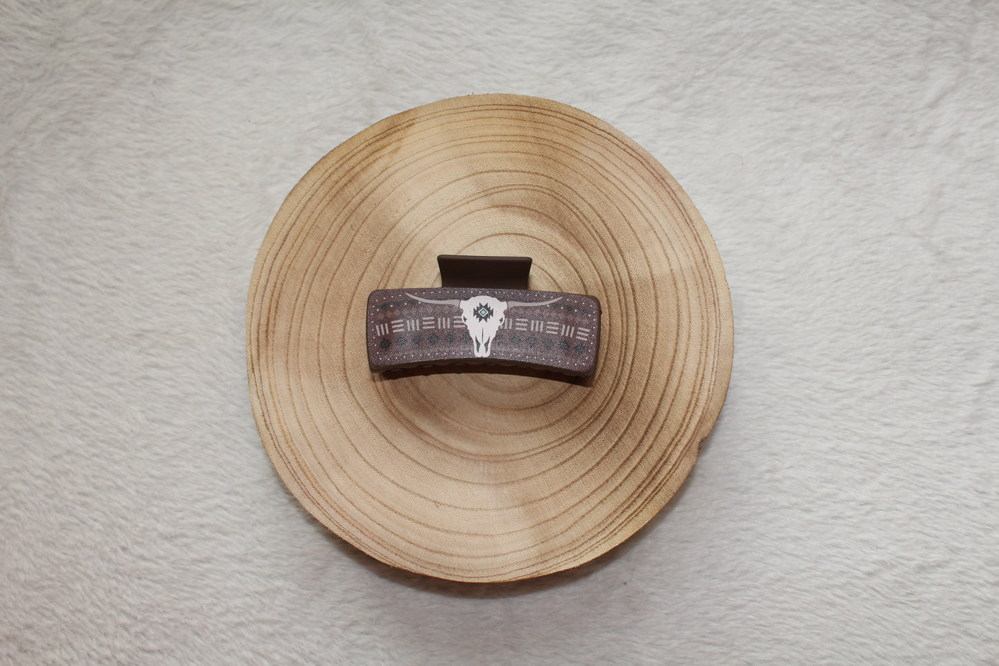 Aztec Longhorn Claw Clip