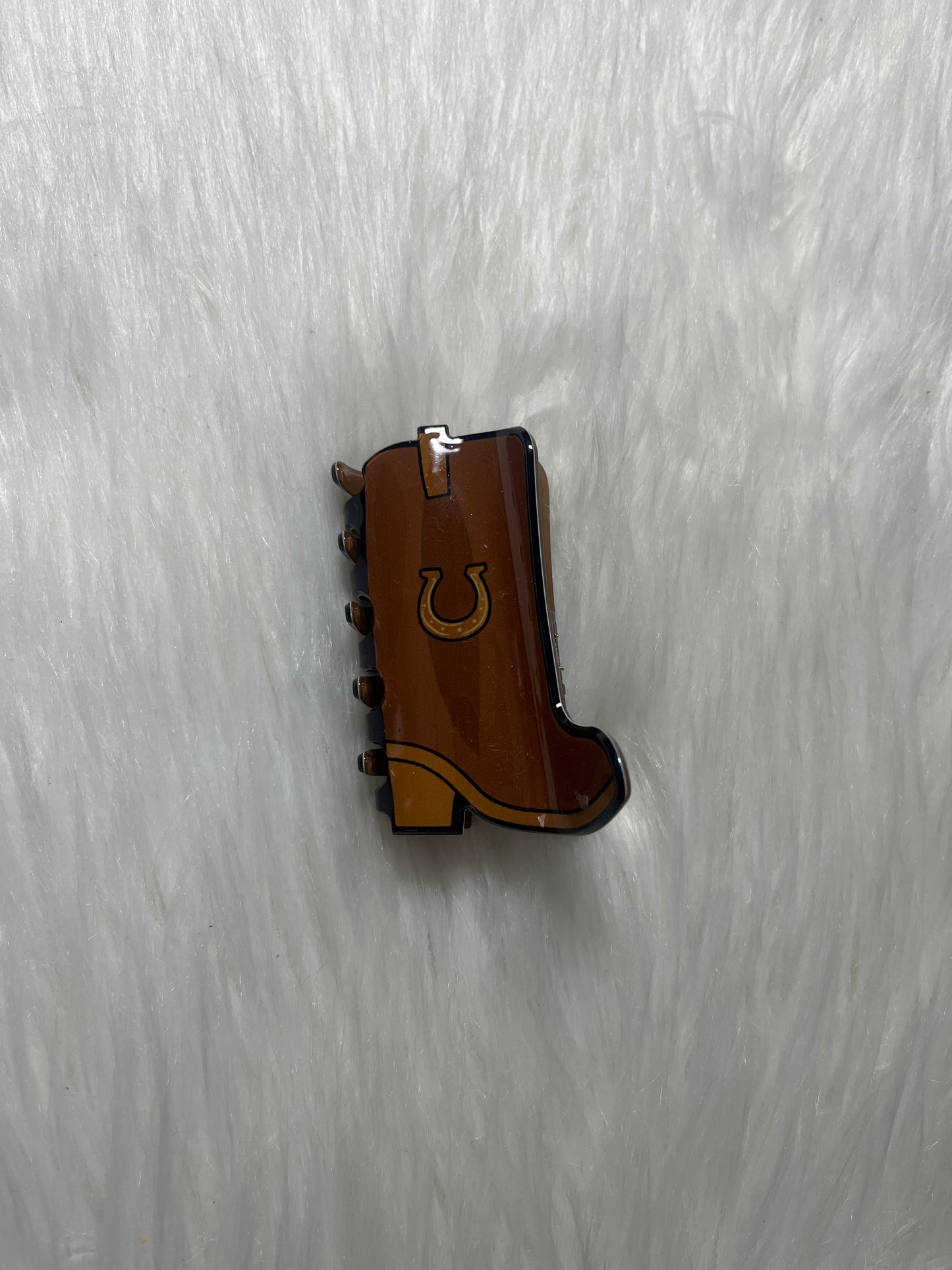 Cowboy Boot Claw Clip