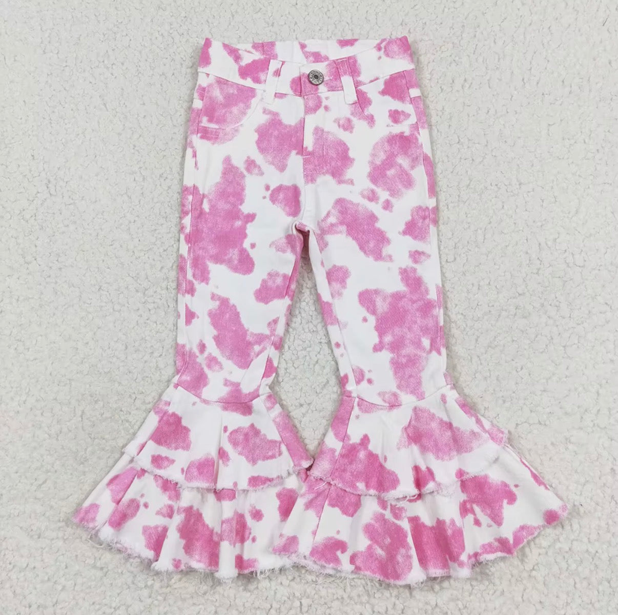 Pink Pastures Toddler Flares