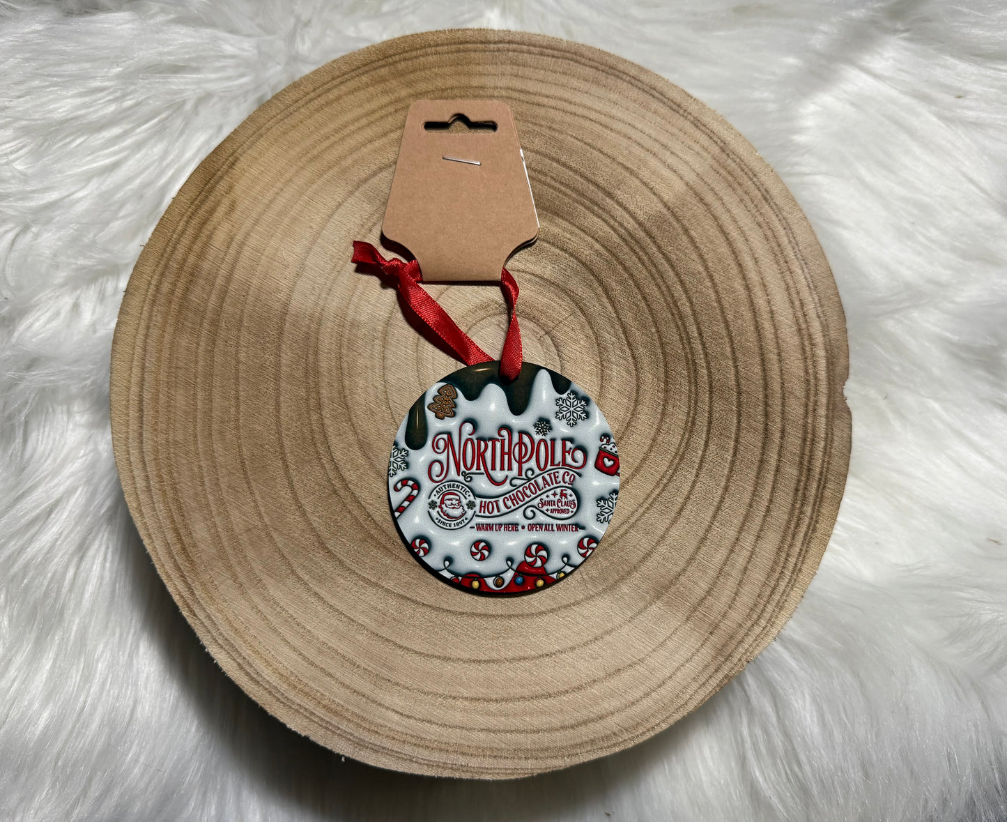 North Pole Hot Chocolate Co. Ornament