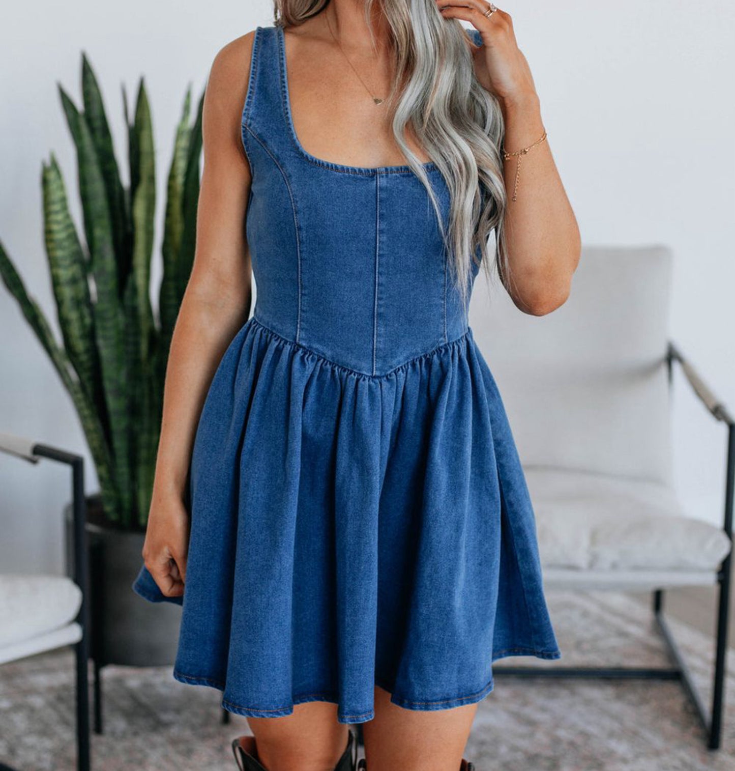 Blue Jean Babe Dress