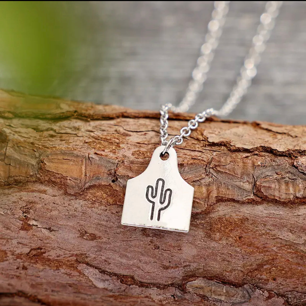 Ear Tag Necklace