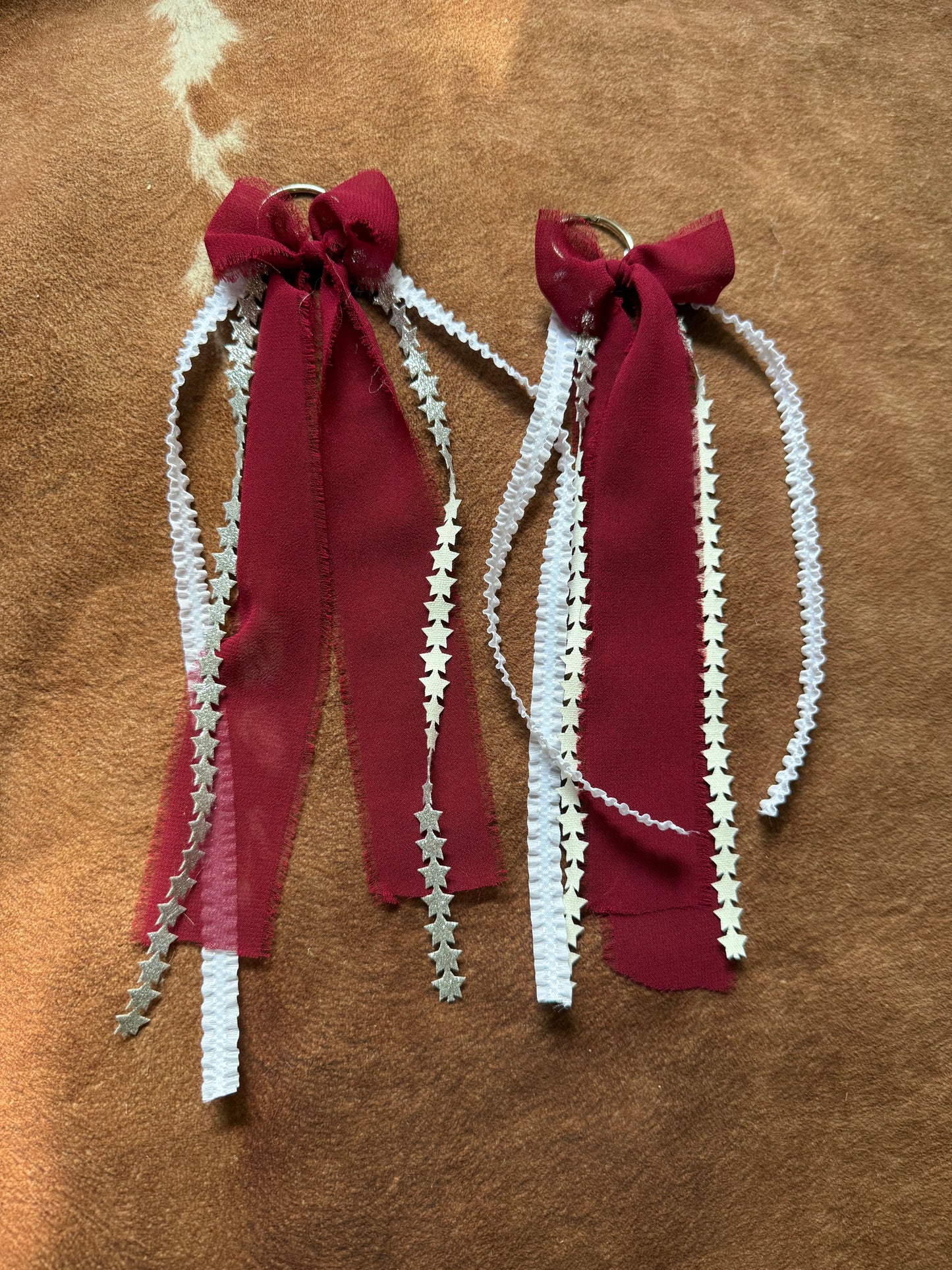 Stars Like Confetti Boot Bows
