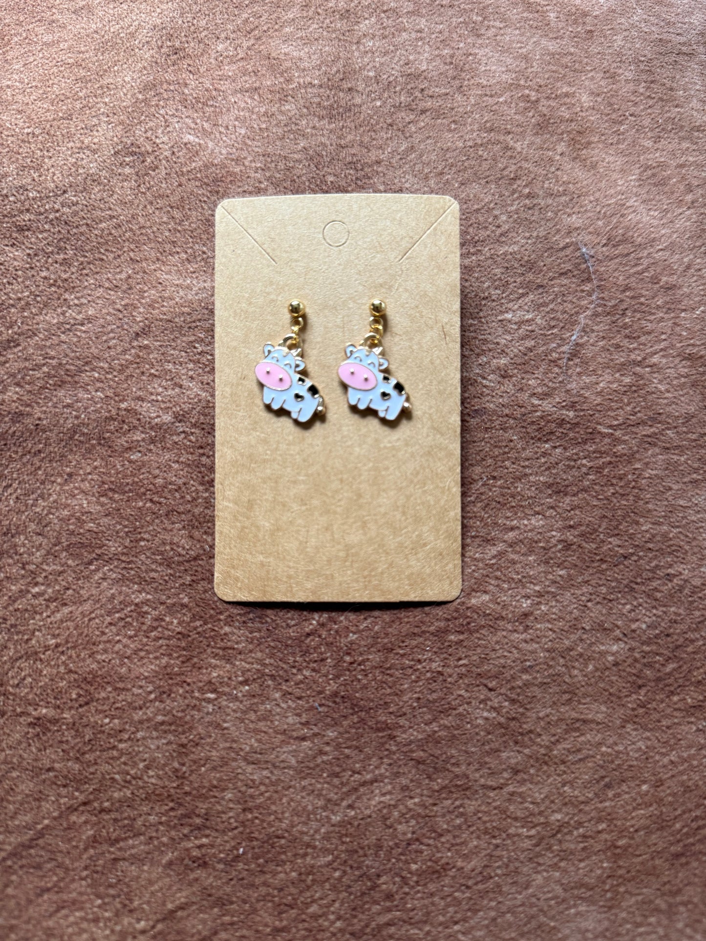 Cow Earrings