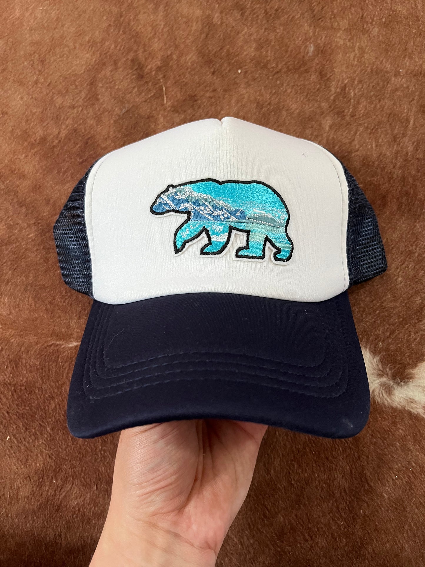 Mountain Bear Trucker Cap