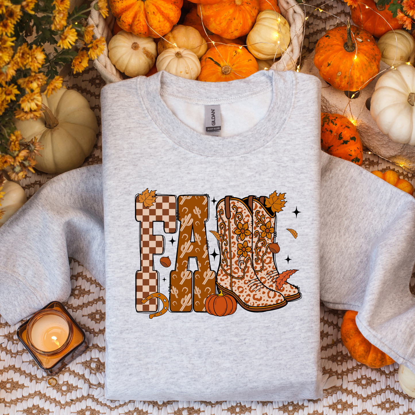 Boot Scootin’ Fall Crewneck