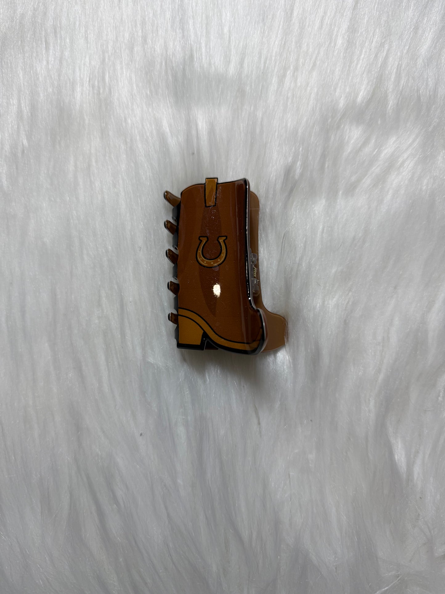Cowboy Boot Claw Clip