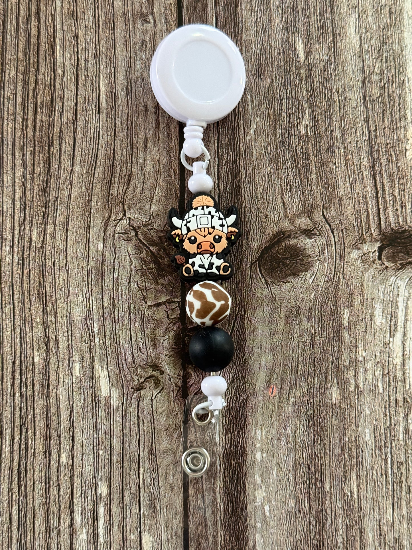 Highland Cow Badge Reel