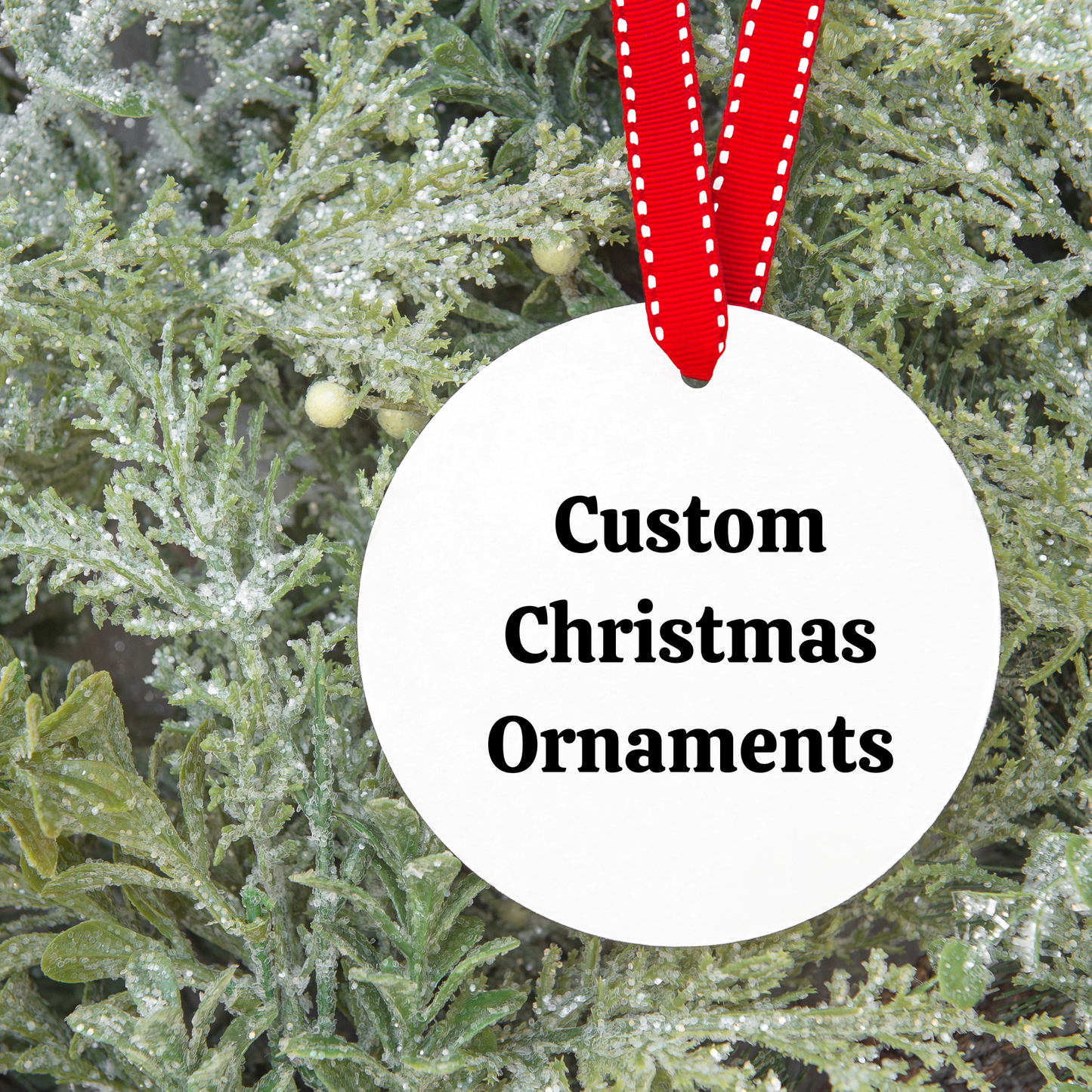 Custom Christmas Ornaments