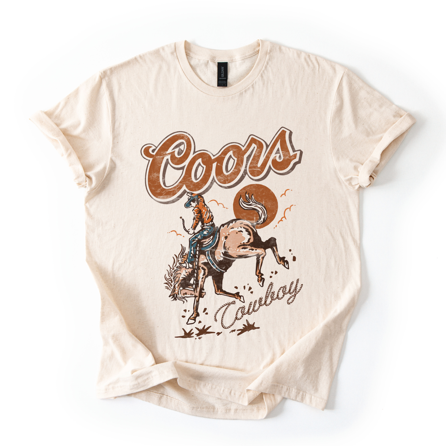Coors Cowboy Graphic T-shirt