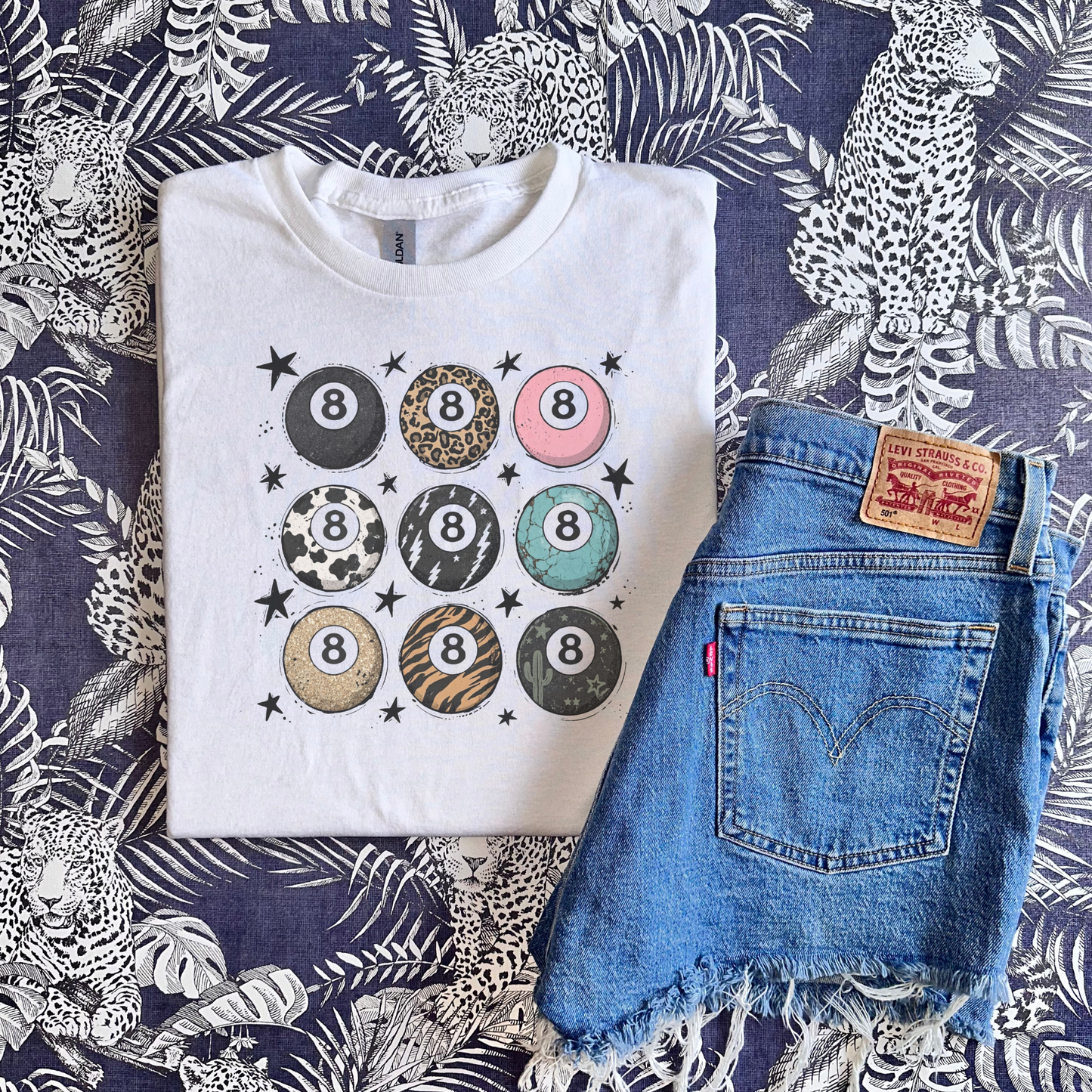 8 Ball Retro T-shirt