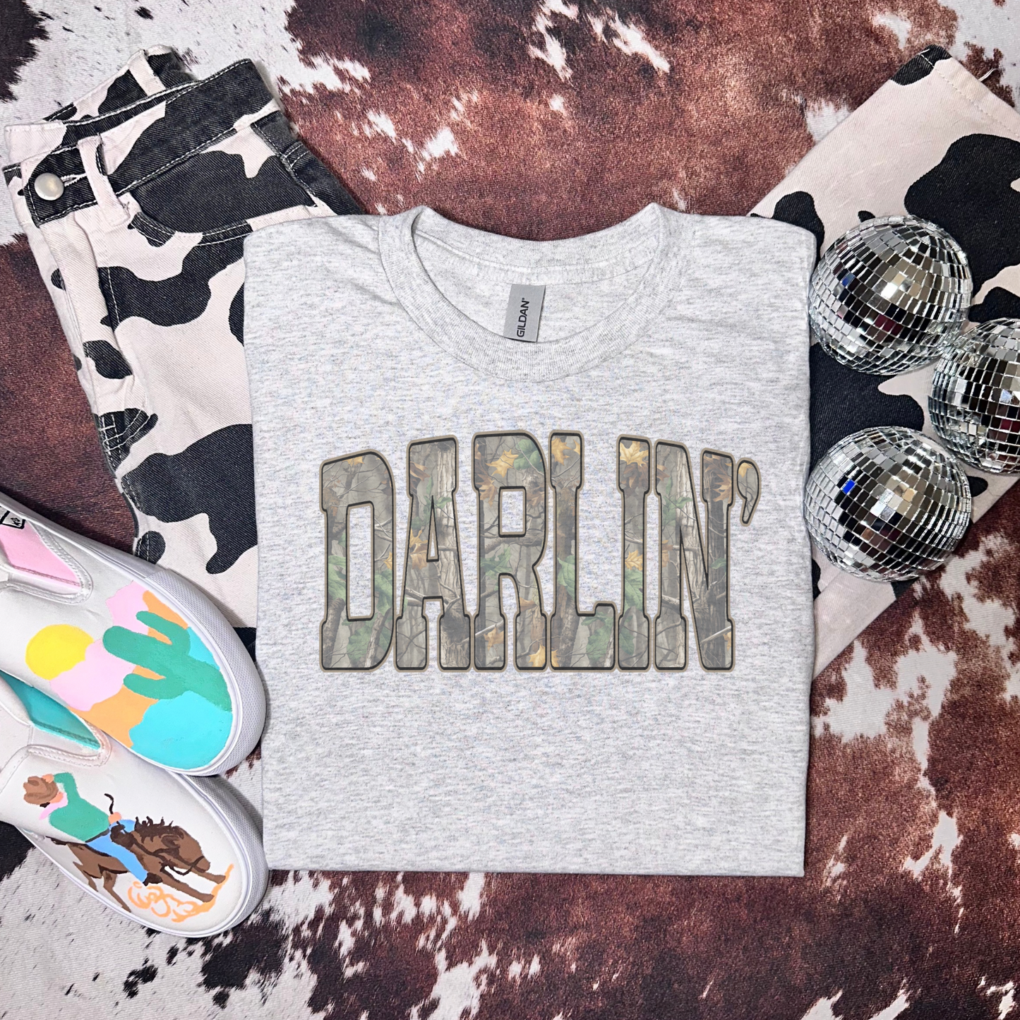 Darlin’ Retro T-shirt (Made to Order)