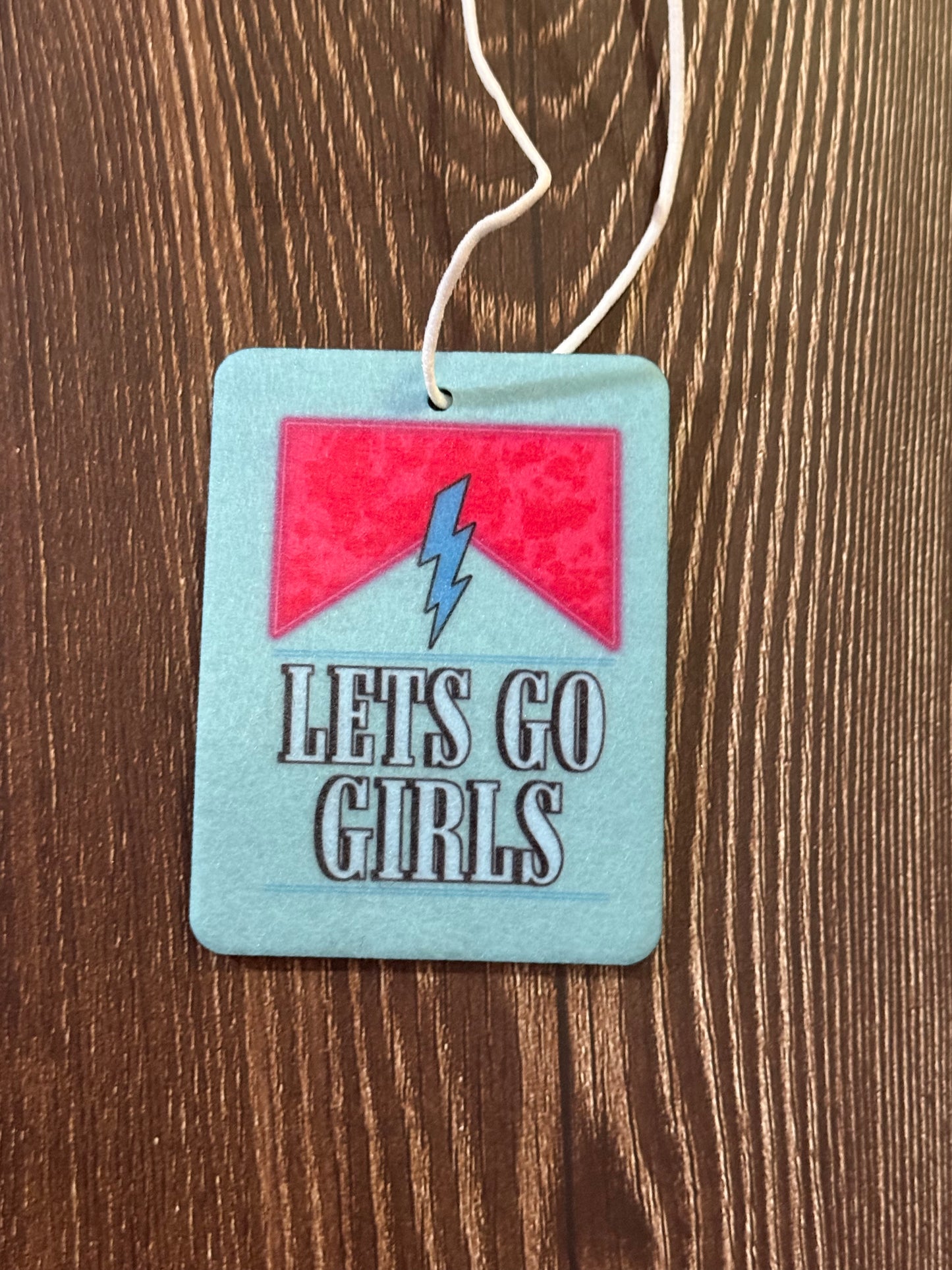 Let’s Go Girls Car Freshener