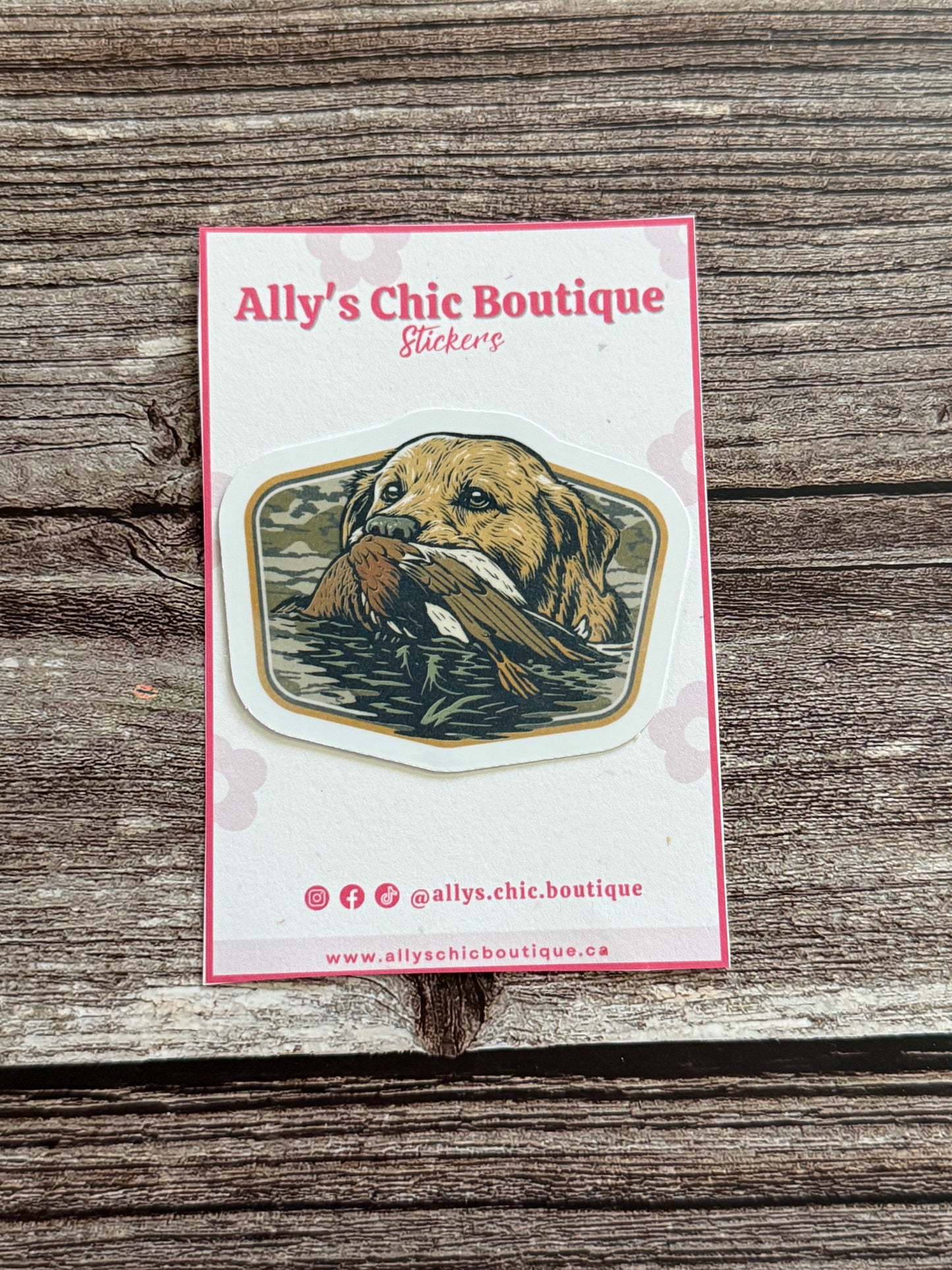 The Duck Hunting Companion Sticker