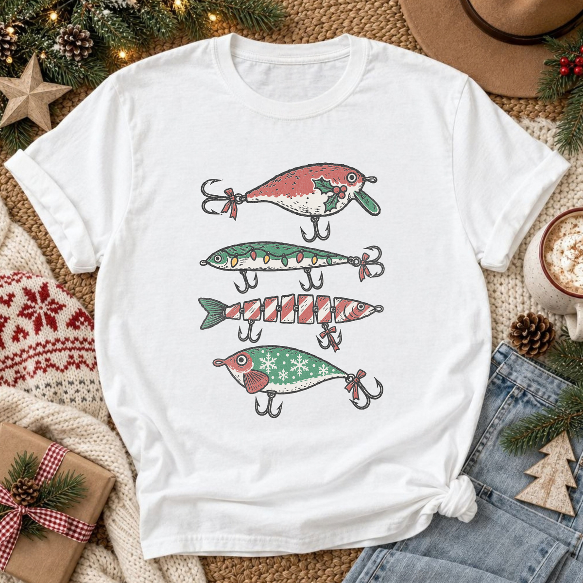 Christmas Catch Graphic Tee